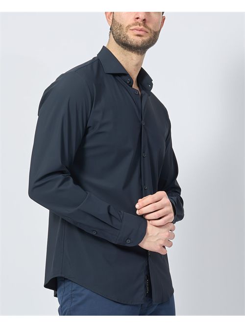 Yes Zee men's shirt with French collar YES ZEE | C505-OQ000710